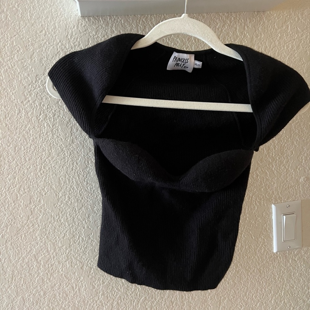 Princess Polly Sweetheart Knit Top